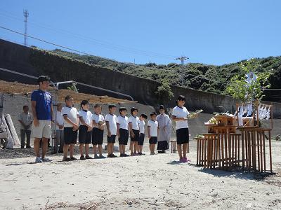 椿海水浴場　　☆　海開き　☆2